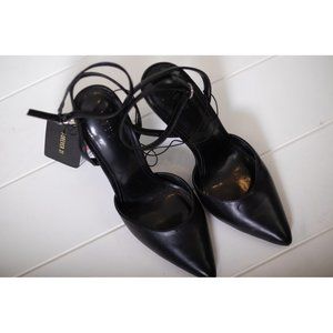 Black basic stiletto heels